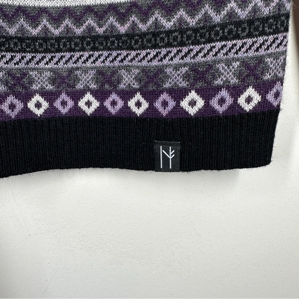 Neve Designs Zoe Crewneck Apres Ski Nordic Sweater S